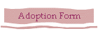 Adoption Form